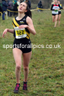 Womens under-17s and under-20s, 2021 North Eastern Cross Country Championships, Sedgefield. Photo: David T. Hewitson/Sports for All Pics